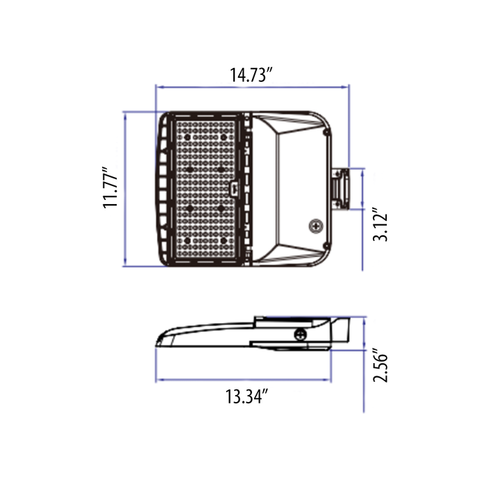 Amber Durabox F 120W, Adjustable Lumen