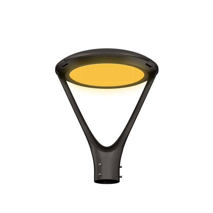 Amber Post Top 63W, Adjustable Lumen