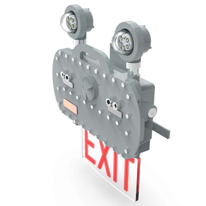 C1D1 Exdura Exit Sign Exit Dual