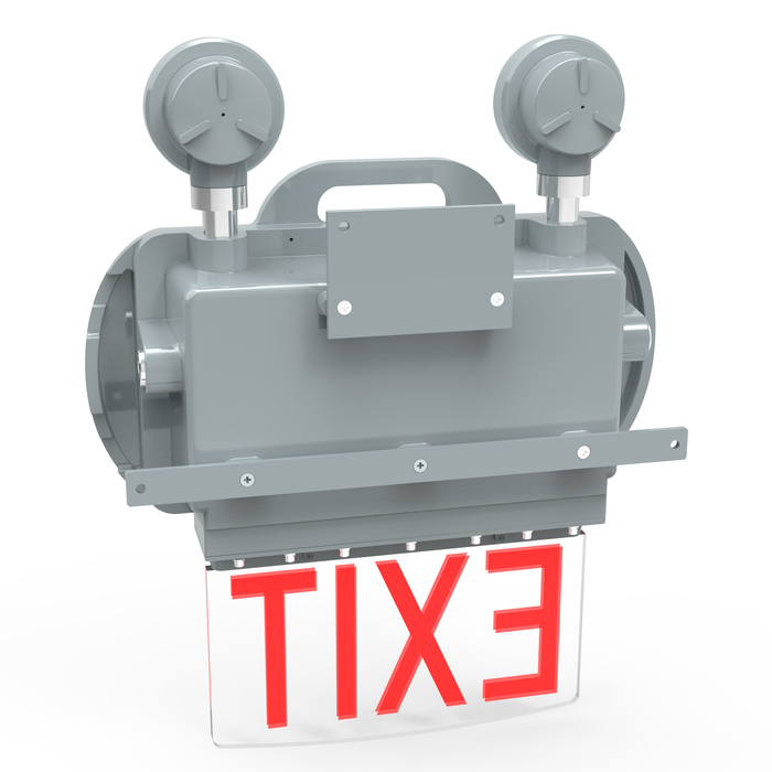 C1D1 Exdura Exit Sign Exit Dual