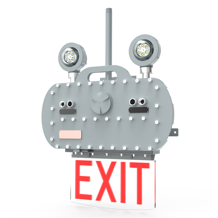 C1D1 Exdura Exit Sign Exit Dual