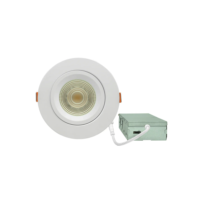 2" Round Gimbal Light 5W, Adjustable Color Temperature