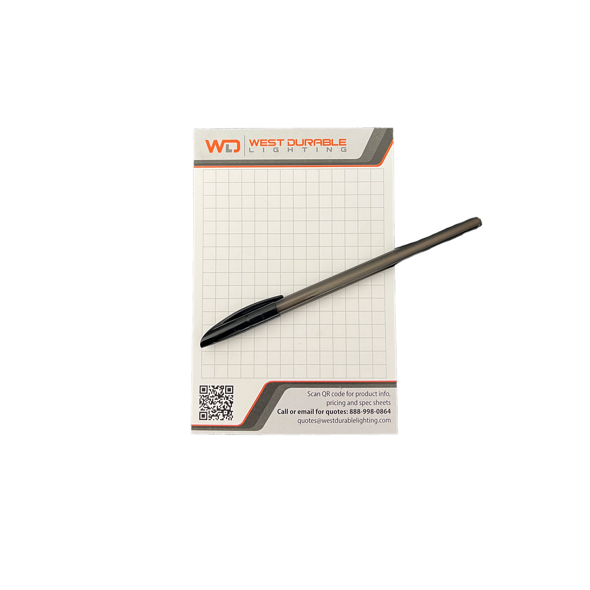 WDL note pad WDL-NOTEPAD — West Durable Lighting
