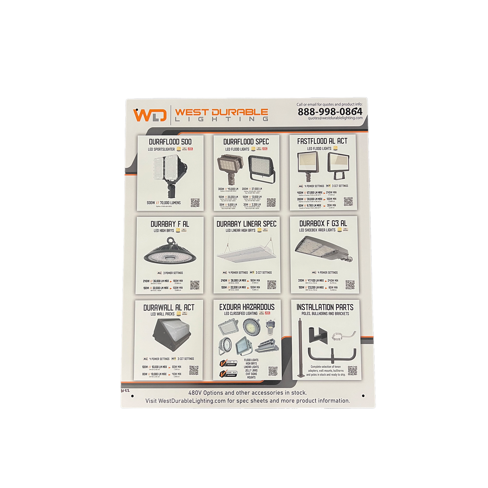 WDL Display headers WDL-DISPLAY - West Durable Lighting
